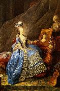 Jean-Baptiste Greuze Therese de Savoie Sweden oil painting artist